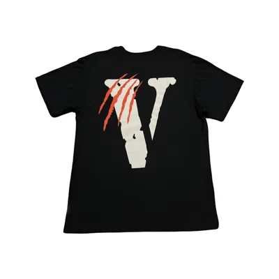 Pre-owned Vlone Men's  V Panther T-shirt In Black
