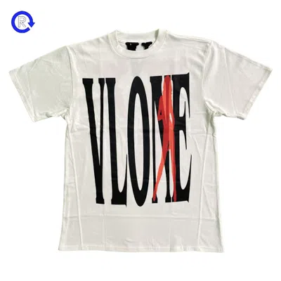 Pre-owned Vlone Men's  Vice City Tee Shirt In White