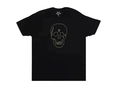 Pre-owned Vlone Men's  X Neighborhood Tee Shirt In Black/green In Multi