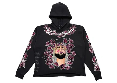 Pre-owned Vlone Men's  Yamborghini Eliantte Hoodie In Black