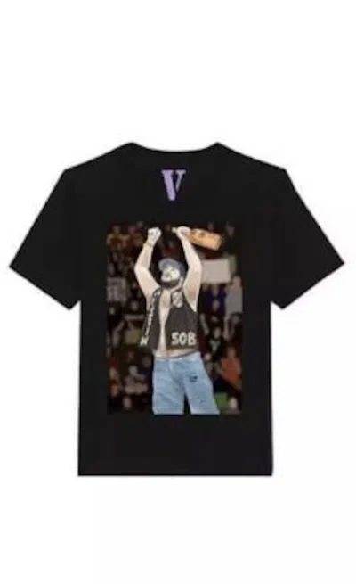 Pre-owned Vlone Men's  Yams Day Tee Shirt In Black