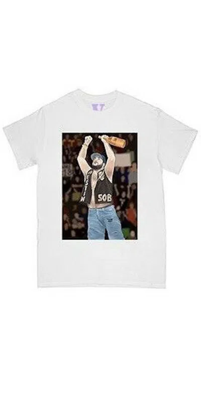 Pre-owned Vlone Men's  Yams Day Tee Shirt In White