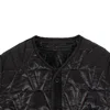 Vlone Quilted Jacket - Black In Black
