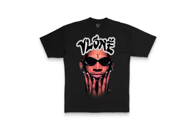 Pre-owned Vlone Rodman Logo T-shirt Black