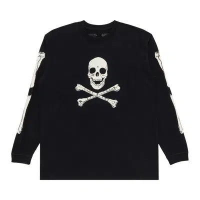 Pre-owned Vlone Skull & Bones Long-sleeve 'black' | Men's Size S