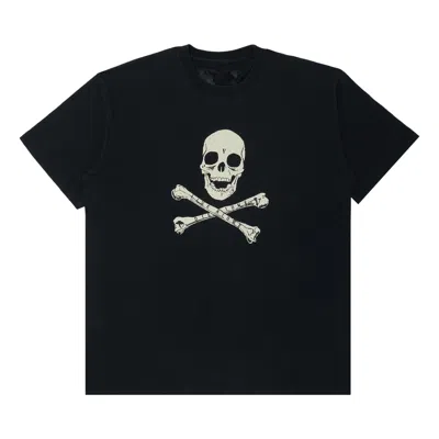 Pre-owned Vlone Skull & Bones Short Sleeve 'black' | Men's Size L