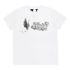 Vlone Smoke Demon Angel Short Sleeve Unisex White