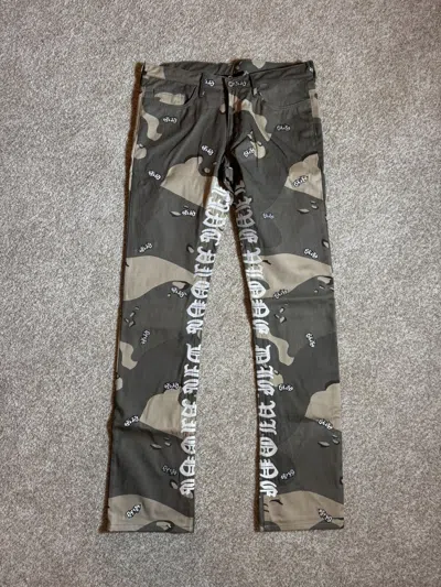 Pre-owned Vlone Unreleased  Denim Jeans In Multi