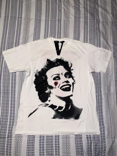 Pre-owned Vlone Vampire Tee In Black