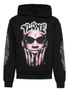 Vlone X Dennis Rodman Print Hoodie In Black