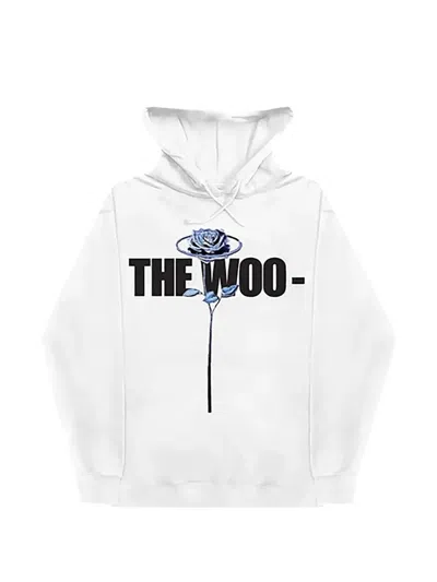 Vlone X Pop Smoke The Woo Hoodie In White