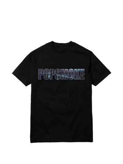Vlone X Pop Smoke T-shirt In Black