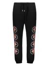 Vlone X Rodman Devil Cotton Track Pants In Black
