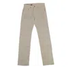 Vlone Zipper Jeans White In Beige