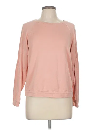 Pre-owned Vlvt Sweatshirt In Pink