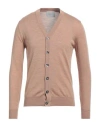 Vneck Cardigans In Beige