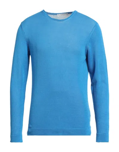 Vneck Sweaters In Blue
