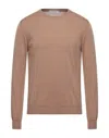 Vneck Sweaters In Beige