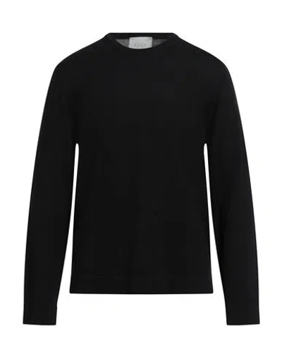 Vneck Man Sweater Black Size 46 Merino Wool