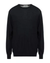 Vneck Man Sweater Midnight Blue Size 46 Wool, Polyacrylic