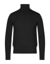 Vneck Turtleneck In Black