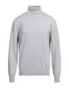 Vneck Turtlenecks In Grey