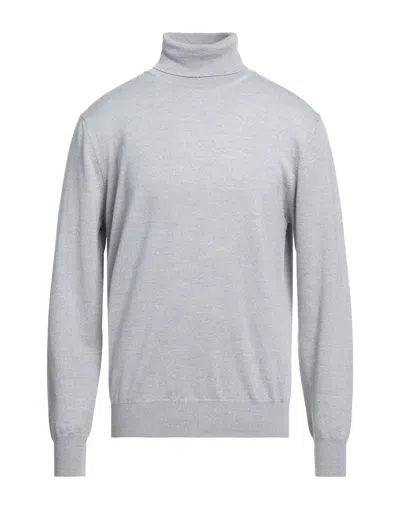 Vneck Turtlenecks In Grey
