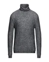 Vneck Turtlenecks In Black