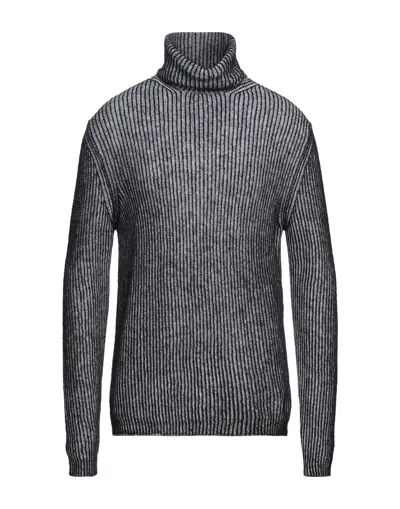 Vneck Turtlenecks In Black