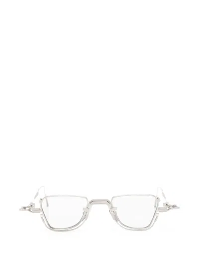 Voa Collective Vayuna Geometric-frame Sunglasses In Silver