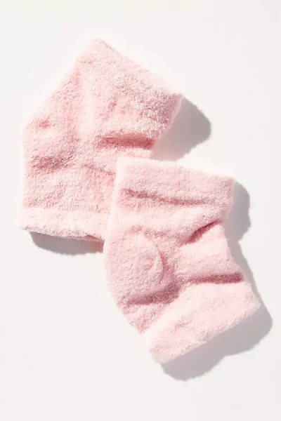 Voesh Moisturizing Heel Socks Set In Pink