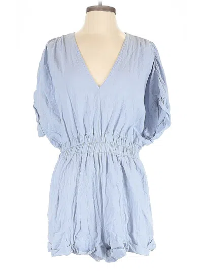 Pre-owned Voge Boutique Romper In Blue