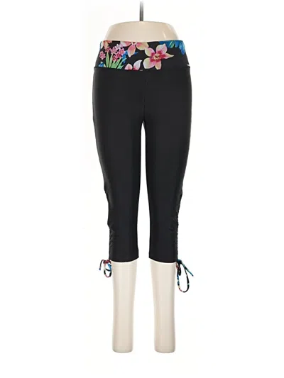 Pre-owned Vogo Active Pants In Black