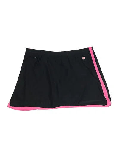 Pre-owned Vogo Athletica Active Skort In Black