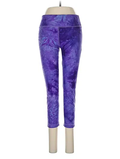 Pre-owned Vogo Athletica Leggings In Purple