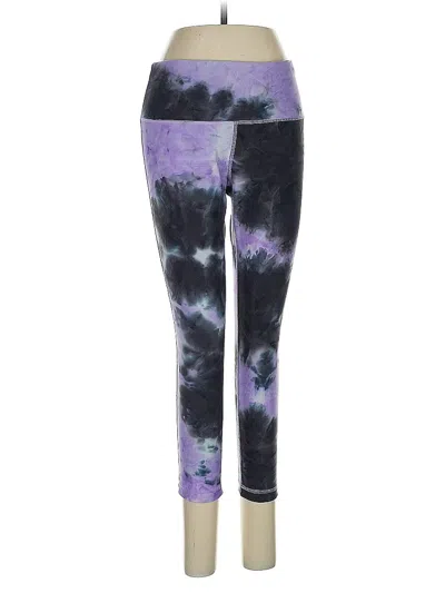 Pre-owned Vogo Leggings In Purple