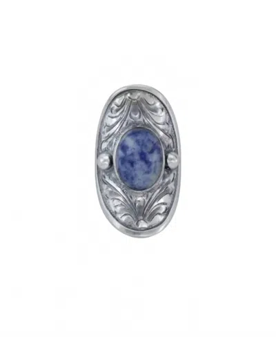Vogt Women's Lapis Indigo Sky Ring In Silver In Metallic