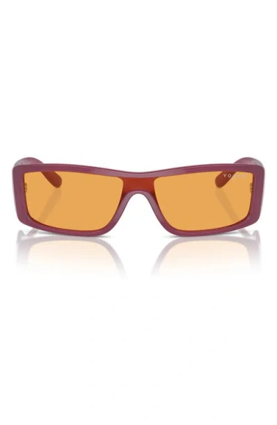 Vogue 22mm Rectangular Sunglasses In Brown