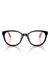 Vogue 47mm Pillow Optical Glasses In Black