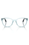 Vogue 47mm Pillow Optical Glasses In Blue