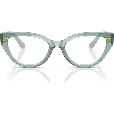 Vogue 48mm Cat Eye Optical Glasses In Green