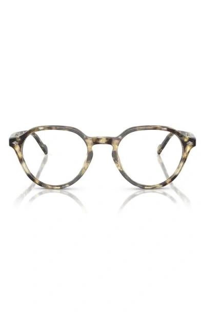 Vogue 48mm Phantos Optical Glasses In Mustard