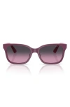 Vogue 49mm Rectangular Sunglasses In Purple
