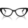 Vogue 50mm Cat Eye Optical Glasses In Black