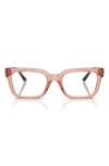 Vogue 50mm Pillow Optical Glasses In Pink