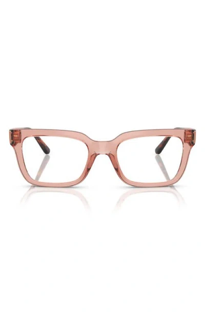 Vogue 50mm Pillow Optical Glasses In Pink
