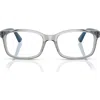 Vogue 50mm Pillow Optical Glasses In Transparent Grey