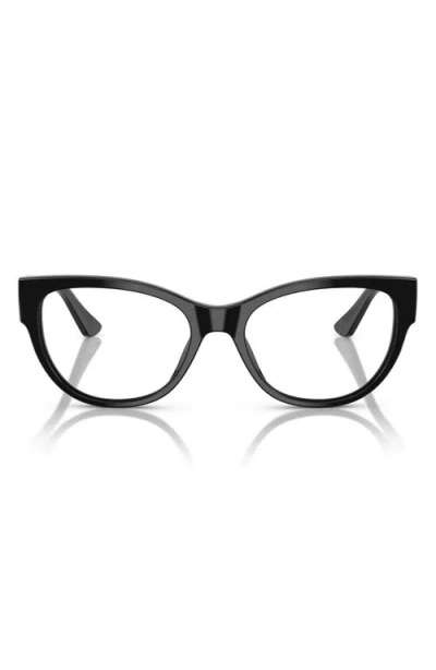 Vogue 51mm Cat Eye Optical Glasses In Black