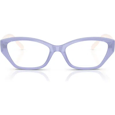 Vogue 51mm Cat Eye Optical Glasses In Purple