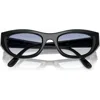 Vogue 51mm Cat Eye Sunglasses In Black